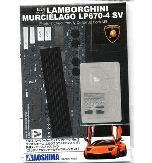 Aoshima 00707 Lamborghini Murcielago LP670-4 SV Détail-Up Partie 1/24