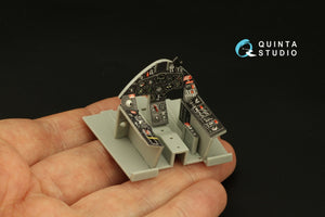 Intérieur coloré imprimé en 3D sur papier décalcomanie pour F8F-2 Bearcat (Trumpeter) Quinta Studio QD32184, échelle 1/32 – image 10