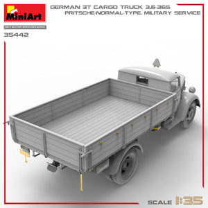 Miniart 35442 CAMION CARGO ALLEMAND 3T 3.6-36S. PRITSCHE-TYPE NORMAL. SERVICE MILITAIRE 1/35 – image 5