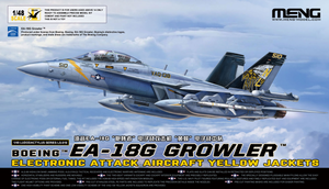 Meng LS-019 Boeing EA-18G Growler Avion d&amp;#39;attaque électronique Yellow Jackets 1/48
