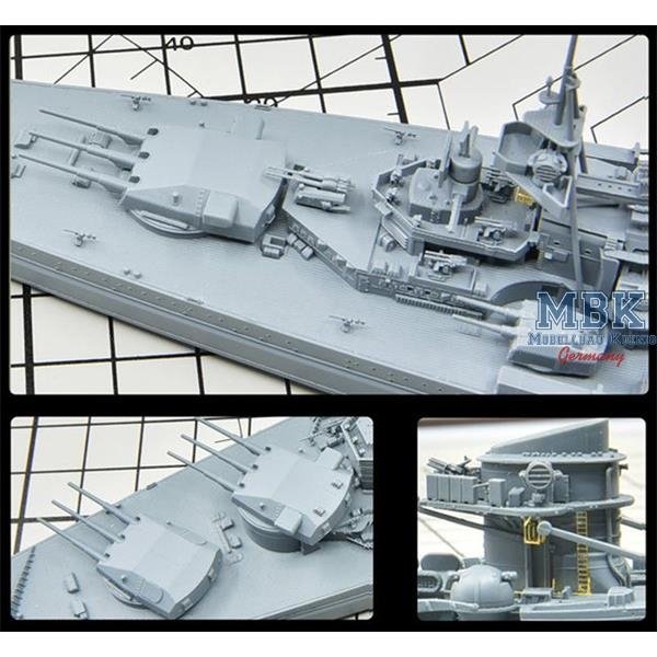 Maquette FlyHawk FH1148S Cuirassé allemand Scharnhorst 1943 Édition Deluxe 1/700 – Bild 2