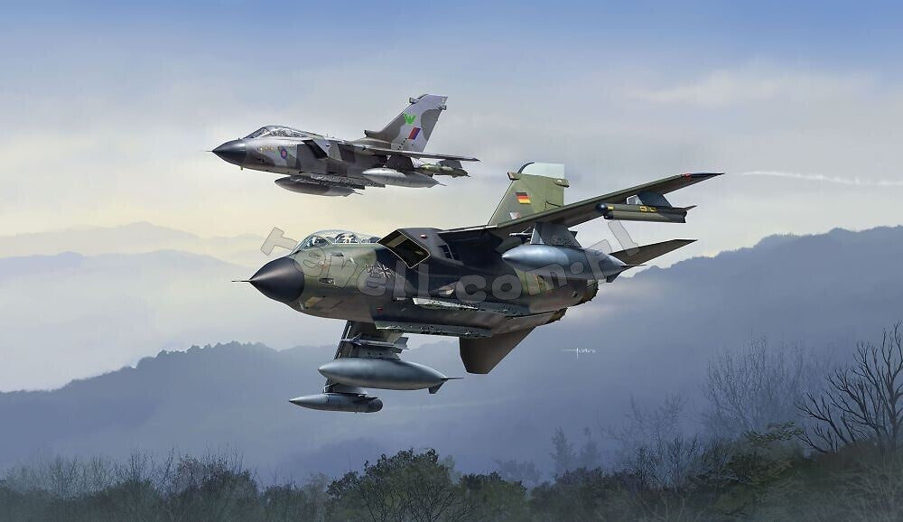Revell 03801 Coffret double Tornado - Panavia Tornado 50e anniversaire, échelle 1/72 
