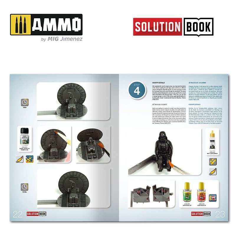 Solutions pour le manuel AMMO of Mig Jimenez 6520. Comment peindre les chasseurs impériaux de la galaxie (Multilingue) – immagine 3