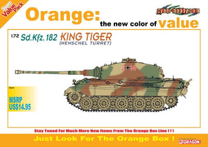 Cyber ​​​​Hobby 7511 Sd.Kfz.182 Tourelle Kingtiger Henschel (1/72)