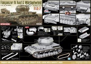 Dragon 6926 Flakpanzer IV Ausf.G &amp;quot;Wirbelwind&amp;quot; Première production (2 en 1) 1/35 – Bild 2