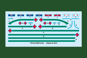 Hobby Boss 83422 HMHS Britannic 1/700 – zdjęcie 20