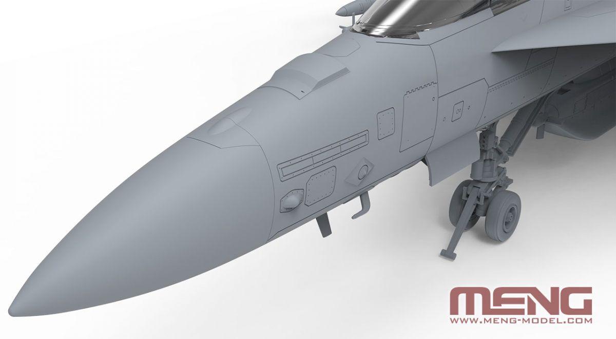 Meng LS-019 Boeing EA-18G Growler Avion d&amp;#39;attaque électronique Yellow Jackets 1/48 – image 6