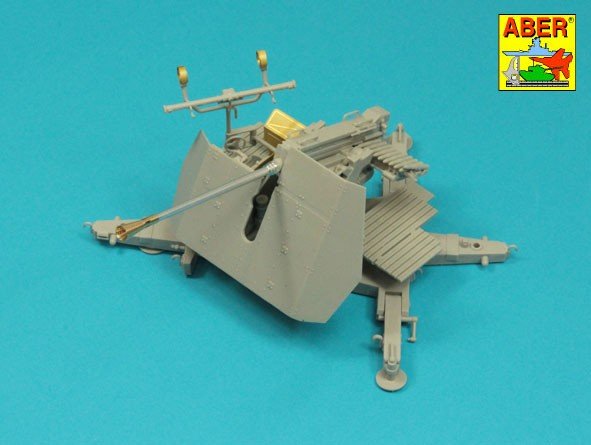 Canon allemand Aber 35L-319 de 5 cm pour canons antiaériens Flak 41 au 1/35 – image 9