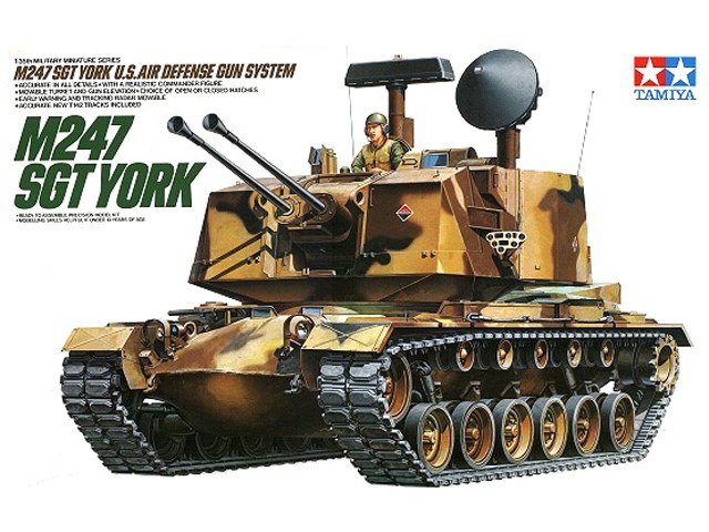 Tamiya 35126 US M247 SGT York