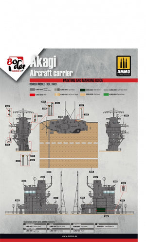 Maquette Border Model BS-002 Pont Akagi avec plateforme d&amp;#39;envol 1/35  – image 2