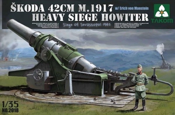 Takom 2018 SKODA 42CM M.1917 OBUSIER DE SIÈGE LOURD