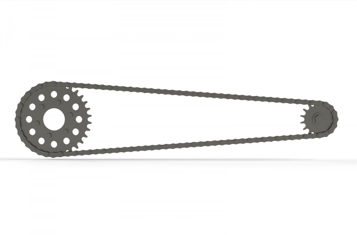 Falcon Scale Models FSM005 Ducati HM Replica - chain for Tamiya 14019 1/12 – zdjęcie 2