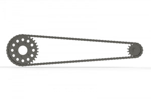 Falcon Scale Models FSM005 Ducati HM Replica - chain for Tamiya 14019 1/12 – zdjęcie 2