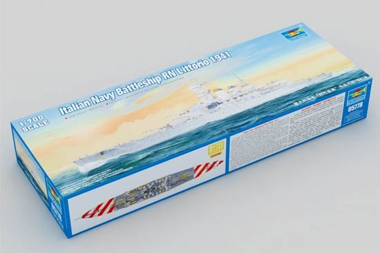 Trumpeter 05778 Italian Navy Battleship RN Littorio 1941 1/700 – zdjęcie 2