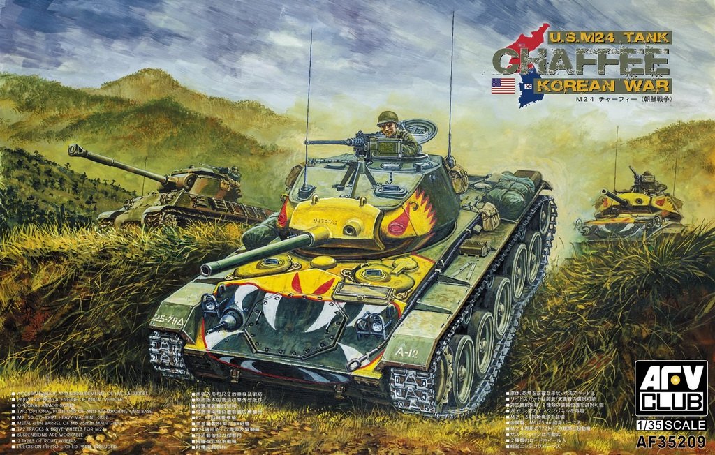 AFV Club 35209 US M24 Chaffee Guerre de Corée (1/35)