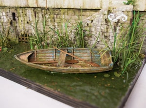 RT-Diorama 35308 Socle de diorama : « Port fluvial de la Marne », Première Guerre mondiale, échelle 1/35 – image 3