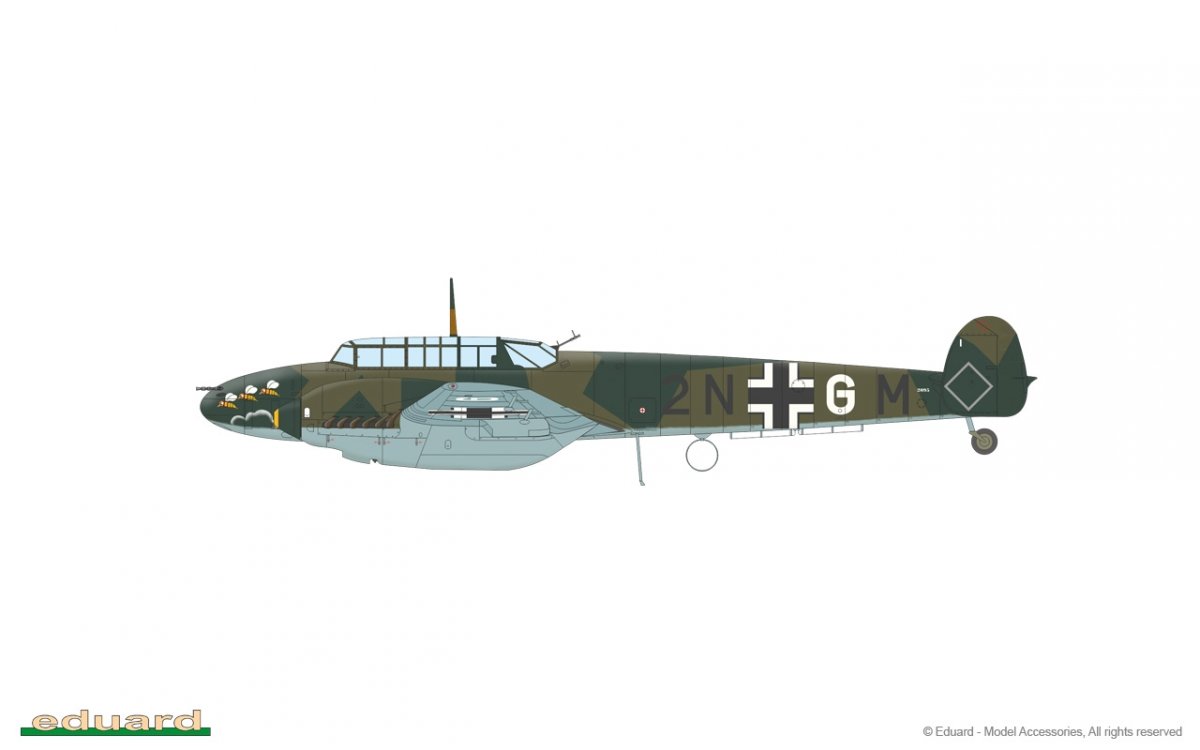 Eduard 8209 Bf 110C 1/48  – Bild 17