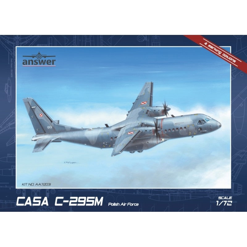 Réponse AA72031 Casa C-295M Armée de l'air polonaise 1/72