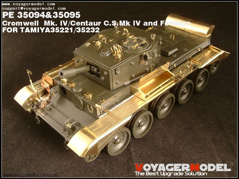 Maquette Voyager PE35094 Cromwell Mk. IV/Centaur CSMk IV (pour TAMIYA 35221/35232) 1/35  – immagine 3