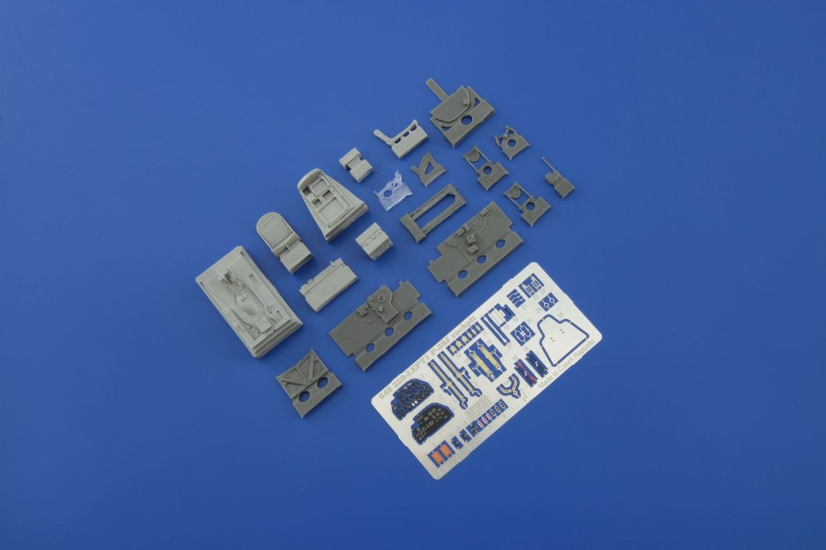 Cockpit Eduard 648259 P-38J ACADEMY 1/48 – Bild 6