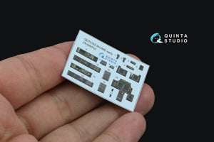 Quinta Studio QD+72152 AH-64D, intérieur coloré imprimé en 3D sur papier décalcomanie (Academy) (avec pièce en résine imprimée en 3D), échelle 1/72 – image 4