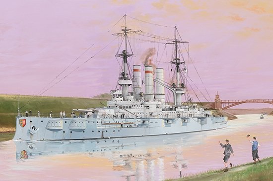 Trumpeter 05355 Cuirassé Schleswig-Holstein 1908 1/350