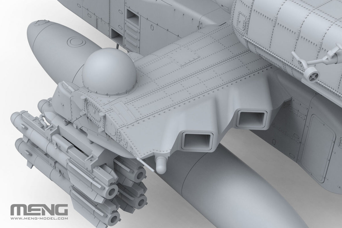 Maquette Meng QS-005S AH-64 D Saraf - Hélicoptère d&amp;#39;attaque lourd (Force aérienne israélienne) avec figurines 1/35 – image 10