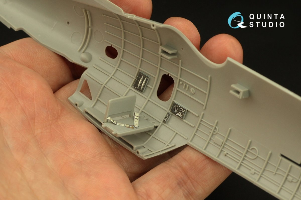 Intérieur imprimé en 3D et coloré sur papier décalcomanie Quinta Studio QD48351 TBF-1C (Hobby Boss) 1/48 – image 13