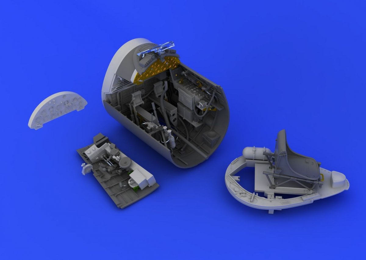 Cockpit Eduard 632053 F4U-1A au 1/32 Tamiya – image 5