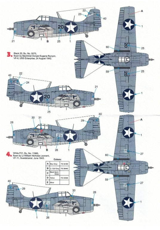 Techmod 48131 Grumman F4F-4 Wildcat 1/48 – imagen 3