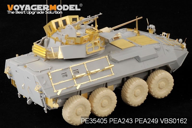 Maquette Voyager PE35405 LAV-A2 USMC moderne de base pour TRUMPETER 01521 1/35 – immagine 3