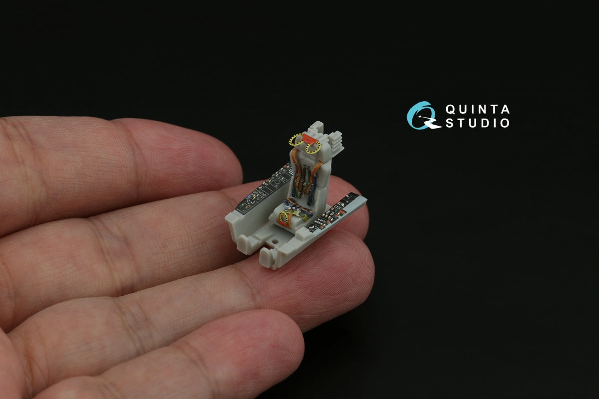 Intérieur imprimé en 3D et coloré sur papier décalcomanie Quinta Studio QD72101 F-104S (Hasegawa) 1/72 – immagine 10