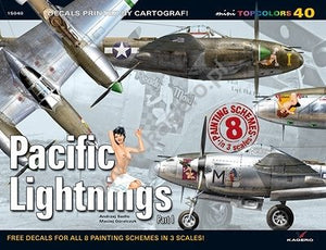 Kagero 15040 Pacific Lightnings Partie I (décalcomanie) PL/EN