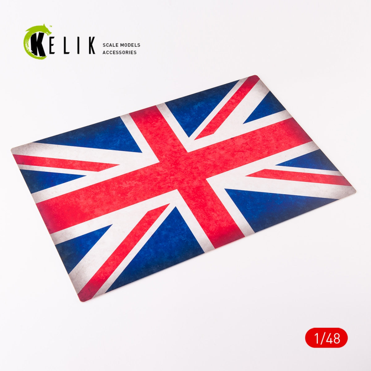 Drapeau du Royaume-Uni KELIK KS48030 - Acrylique 3 mm (410 x 270 mm) (410 g) 1/48