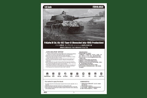 Hobby Boss 84533 Pz.Kpfw.VI Sd.Kfz.182 Tiger II (Production Henschel juillet 1945) (1/35) – imagen 3