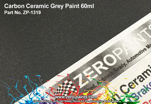 Peinture gris carbone céramique Zero Paints ZP-1319, 60 ml – image 3