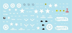 Star Decals 72-A1080 US Armor Mix # 1. Chars américains M4A3E8 « Easy Eight » en Europe du Nord 1944-45 1/72 – Bild 3