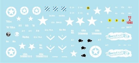 Star Decals 72-A1080 US Armor Mix # 1. Chars américains M4A3E8 « Easy Eight » en Europe du Nord 1944-45 1/72 – Bild 3