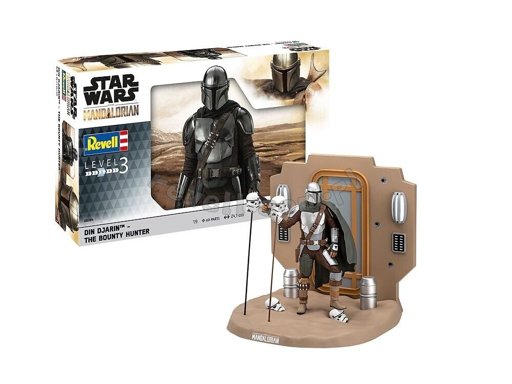 Revell 06784 Din Djarin The Bounty Hunter - The Mandalorian 1/9 – zdjęcie 2