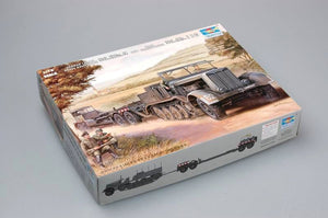Trumpeter 07275 Semi-chenillé allemand Sd.Kfz.9 (18t) Remorque Sd.Ah.116 (1/72) – image 2