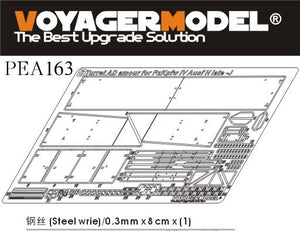 Voyager Model PEA163 WWII German Pz.Kpfw.IV Ausf.H late Production/Ausf.J Turret Armour (For All) 1/35 – zdjęcie 3
