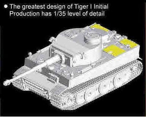 Dragon 7376 Tiger I, Production initiale s.Pz.Abt.502 Région de Leningrad 1942/43 (1/72) – image 12