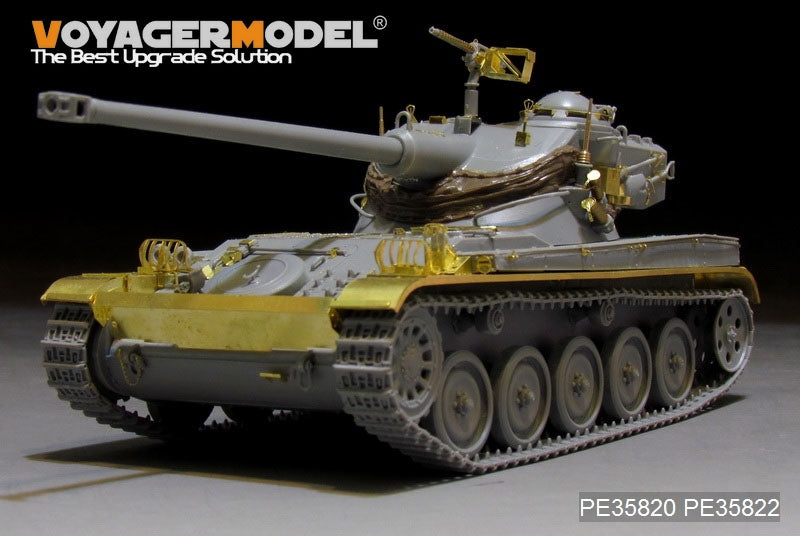 Maquette Voyager PE35820, char léger français moderne AMX-13/75 (avec lance-fumigènes et embase d&amp;#39;antenne inclus), pour maquette TAKOM 2036 au 1/35. – Bild 10