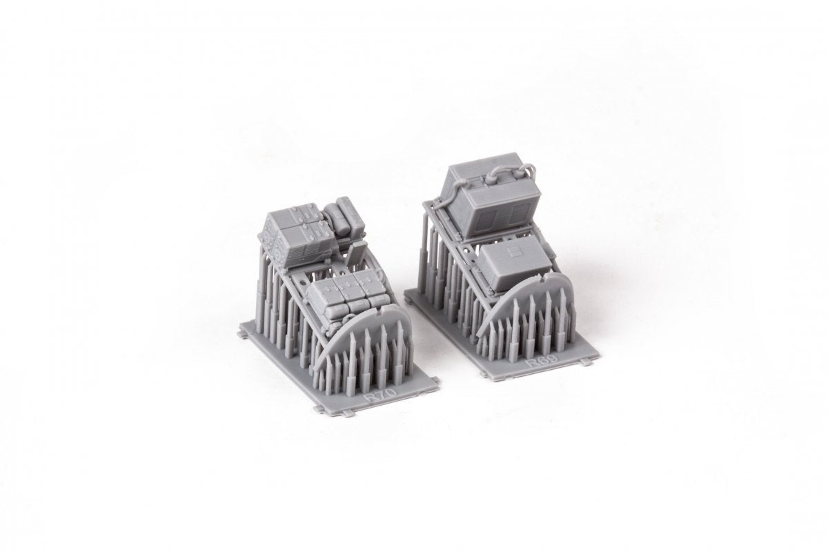Maquette Eduard 648812 P-38J cockpit (impression Tamiya 1/48) – Bild 4