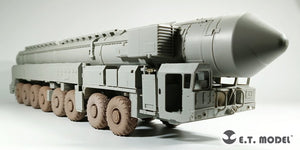 ET Modèle P35-114 15U175 TEL du complexe de missiles balistiques intercontinentaux RS-12M1 Topol-M, roues affaissées pour kit TRUMPETER 1/35 – imagen 5