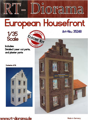 RT-Diorama 35248 Façade de maison européenne 1/35