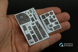 Intérieur imprimé en 3D et coloré sur papier décalcomanie Quinta Studio QDS-32108 A-6A Intruder (Trumpeter) (Petite version) 1/32 – immagine 9