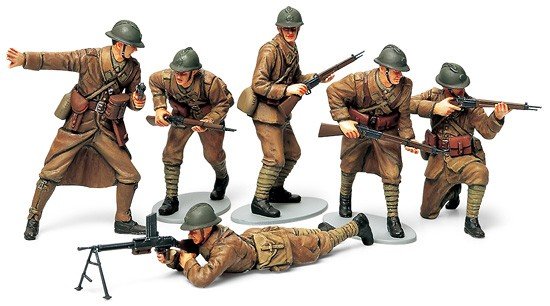 Tamiya 35288 Ensemble d&amp;#39;infanterie française (1/35) – immagine 2