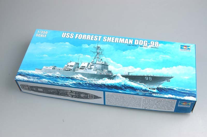 Trumpeter 04528 USS Forrest Sherman DDG-98 1/350 – zdjęcie 3