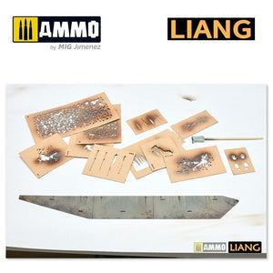 Pochoirs aérographe Liang 0004 pour empreintes de mains et de chaussures – image 6